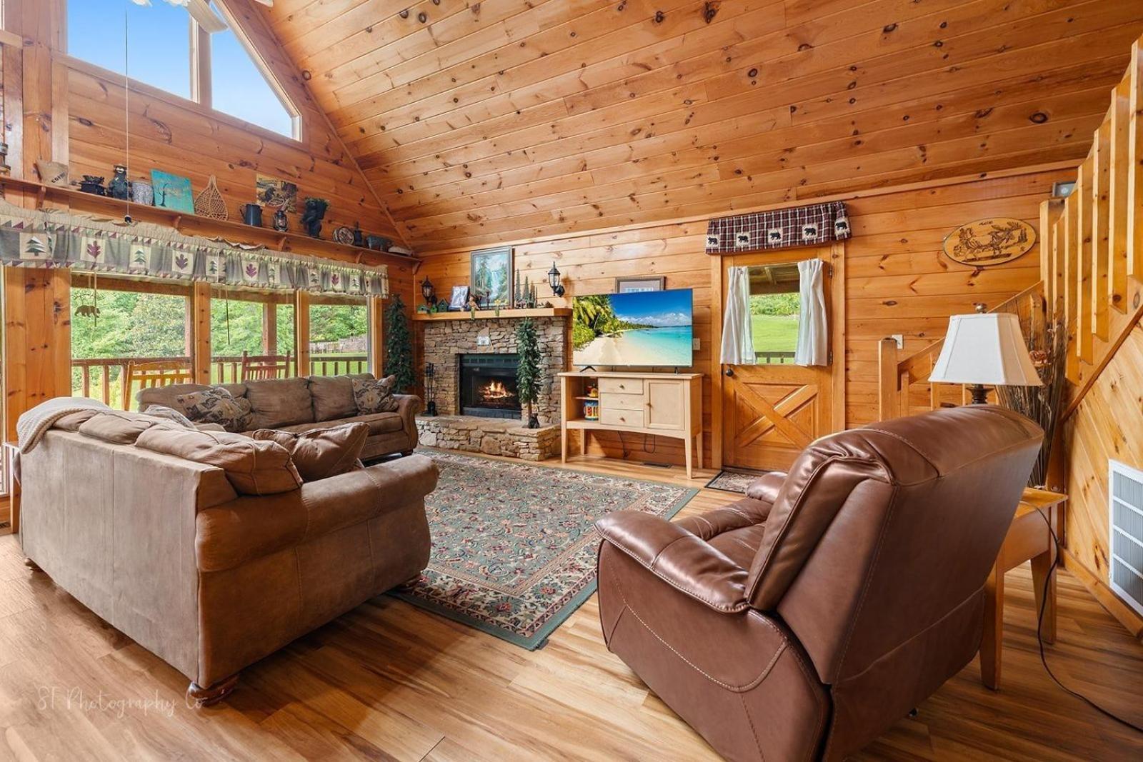 Hibernation Station Cabin Sevierville Extérieur photo